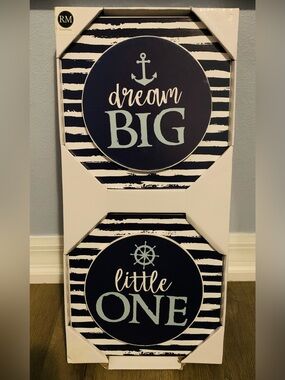 Two Piece Dream Big Little Wall Art